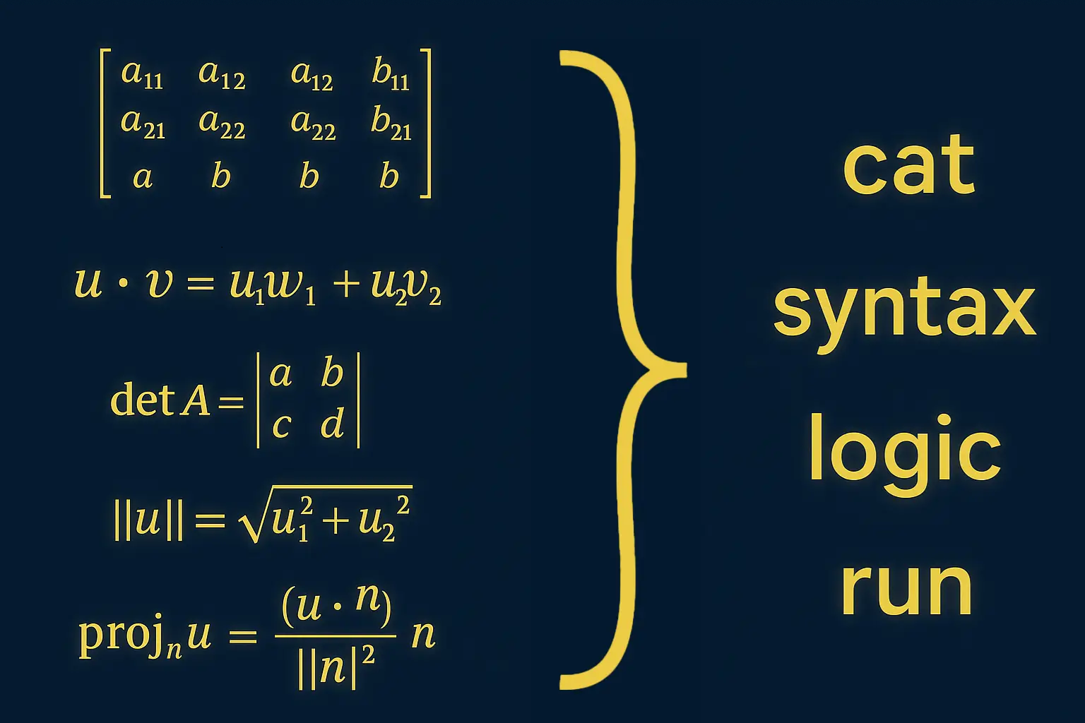 Digital artwork illustrating how a large language model represents language as mathematical relationships in a high-dimensional vector space.